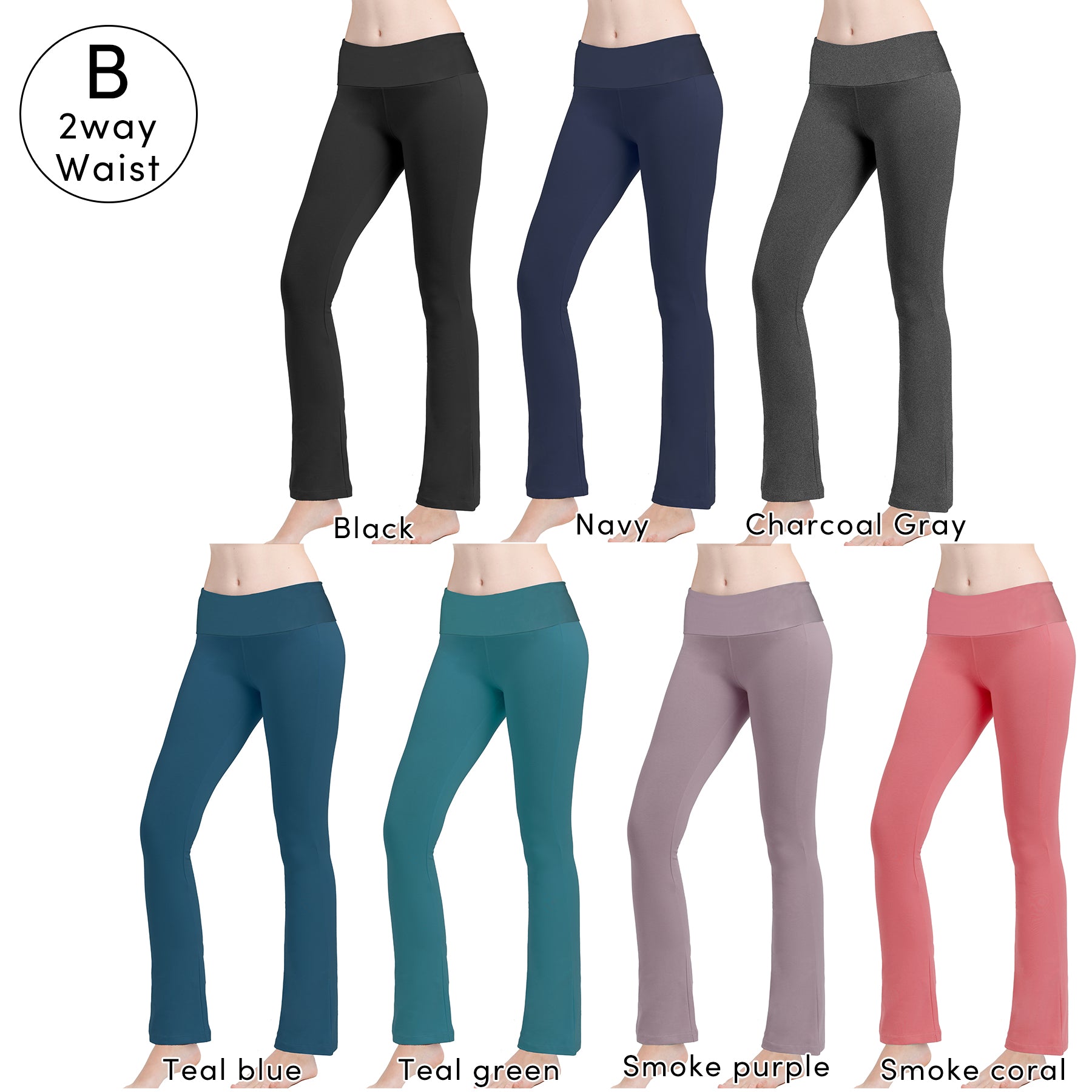 [Loopa] ルーパ ストレッチコットン ヨガパンツ Stretch Cotton Yoga Pants / ヨガボトムス ヨガウェア [A] 10_1