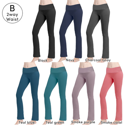 [Loopa] ルーパ ストレッチコットン ヨガパンツ Stretch Cotton Yoga Pants / ヨガボトムス ヨガウェア [A] 10_1