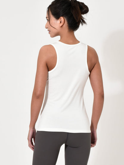 [Loopa] ルーパ BA ストレッチ タンクトップ (バンブー) Eco Bamboo TankTop / ヨガウェア インナー ヨガトップス 23FW [SOFF]-Puravida! プラヴィダ　ヨガ ピラティス フィットネスショップ