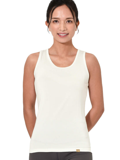 [Loopa] ルーパ BA ストレッチ タンクトップ (バンブー) Eco Bamboo TankTop / ヨガウェア インナー ヨガトップス 23FW [SOFF]-Puravida! プラヴィダ　ヨガ ピラティス フィットネスショップ