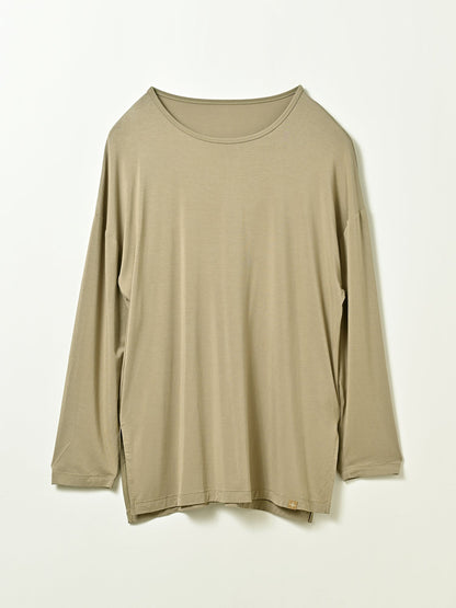 [Loopa] ルーパ BA ロングスリーブトップス（バンブー） Bamboo Long sleeve tops / ヨガウェア トップス Tシャツ 長袖 [SOFF]-Puravida! プラヴィダ　ヨガ ピラティス フィットネスショップ