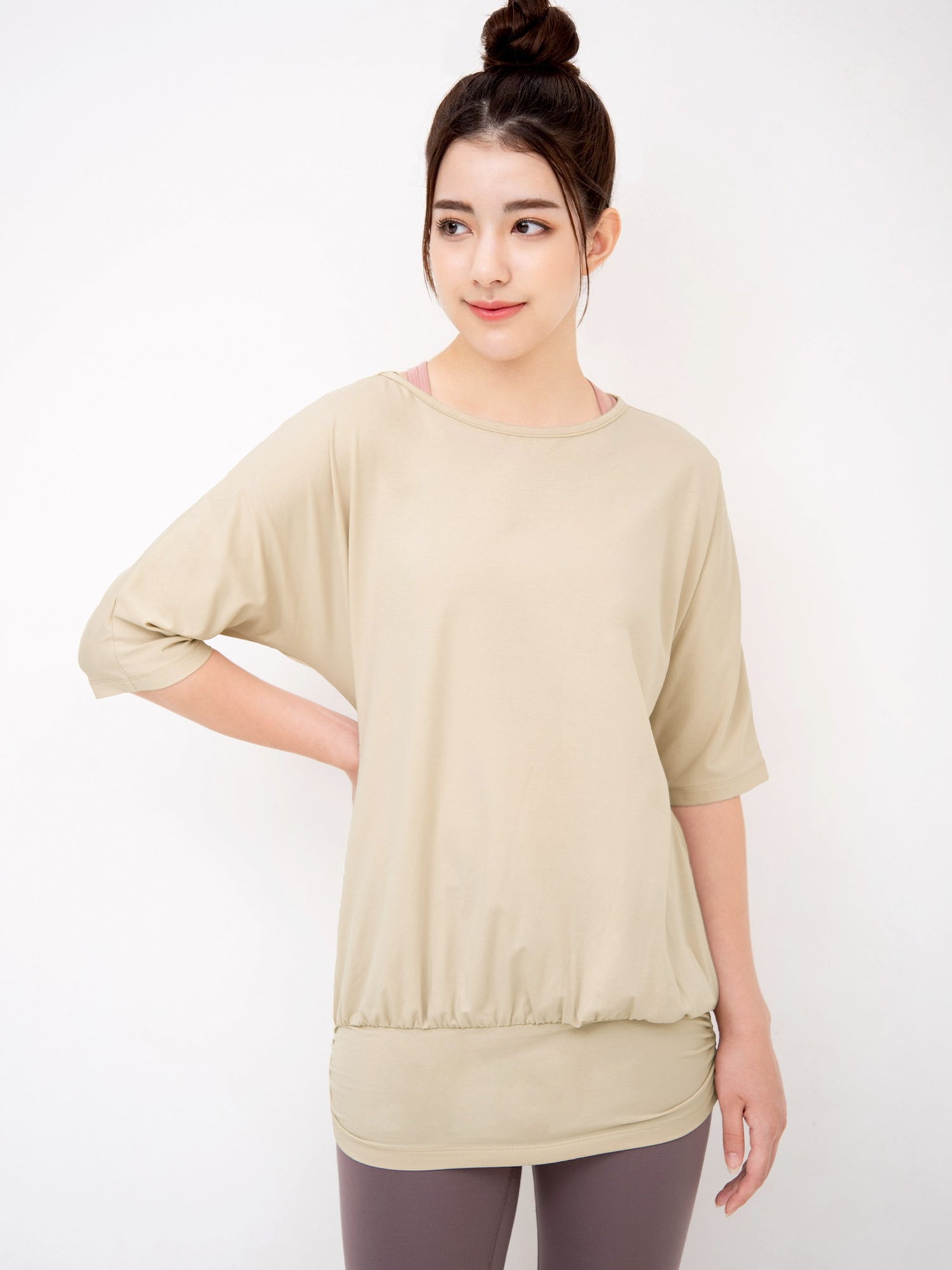 [Loopa] ルーパ ドルマンチュニック Yogawear Dolman Tunic Tシャツ ヨガトップス / ヨガウェア 20_1-Puravida! プラヴィダ　ヨガ ピラティス フィットネスショップ