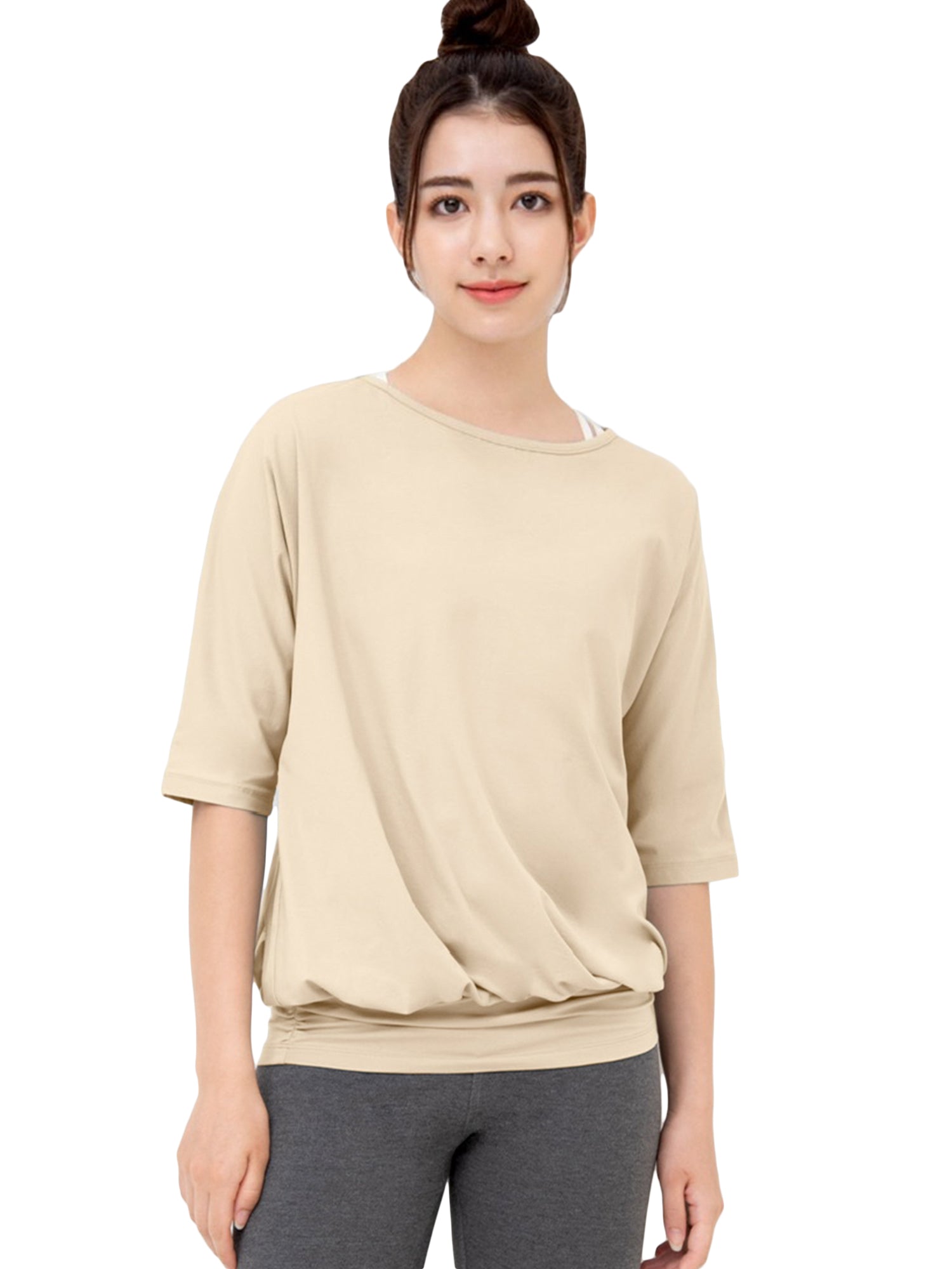 [Loopa] ルーパ ドルマンチュニック Yogawear Dolman Tunic Tシャツ ヨガトップス / ヨガウェア 20_1-Puravida! プラヴィダ　ヨガ ピラティス フィットネスショップ