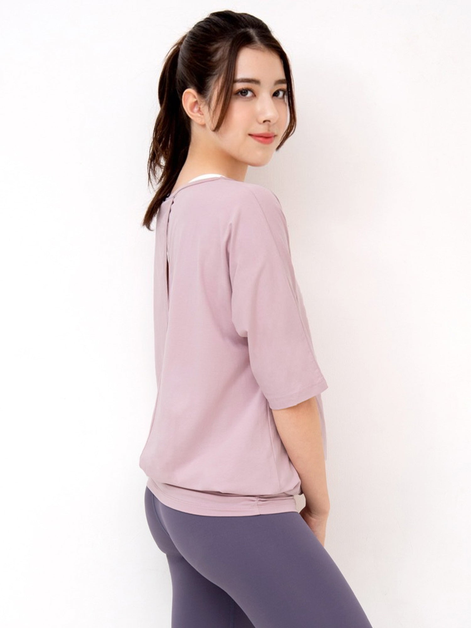 [Loopa] ルーパ ドルマンチュニック Yogawear Dolman Tunic Tシャツ ヨガトップス / ヨガウェア 20_1-Puravida! プラヴィダ　ヨガ ピラティス フィットネスショップ