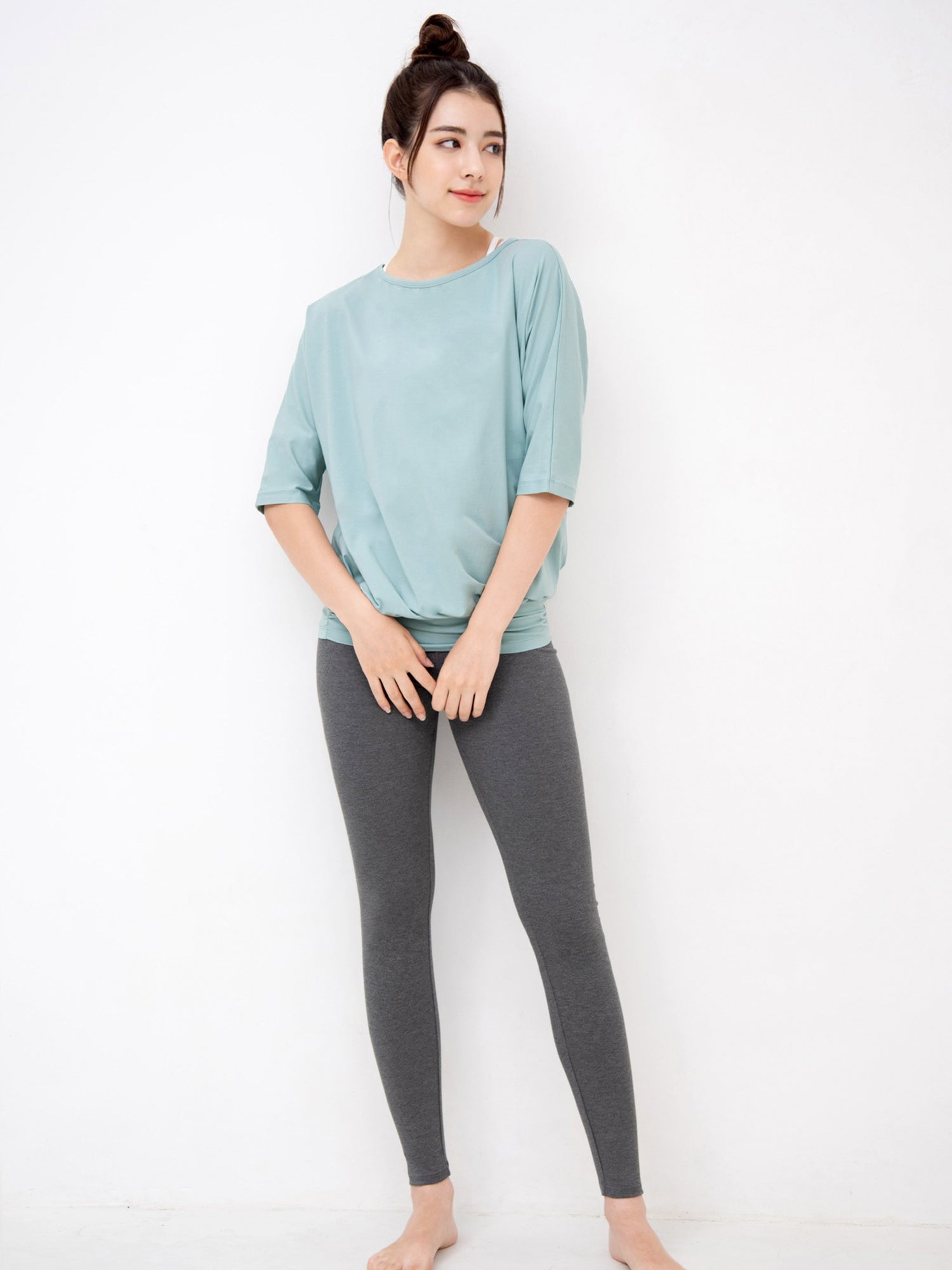 [Loopa] ルーパ ドルマンチュニック Yogawear Dolman Tunic Tシャツ ヨガトップス / ヨガウェア 20_1-Puravida! プラヴィダ　ヨガ ピラティス フィットネスショップ