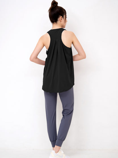 [Loopa] ルーパ Yバック フレアタンクトップ Yogawear Loopa Y-back flared tank top ヨガトップス / ヨガウェア 20_1-Puravida! プラヴィダ　ヨガ ピラティス フィットネスショップ