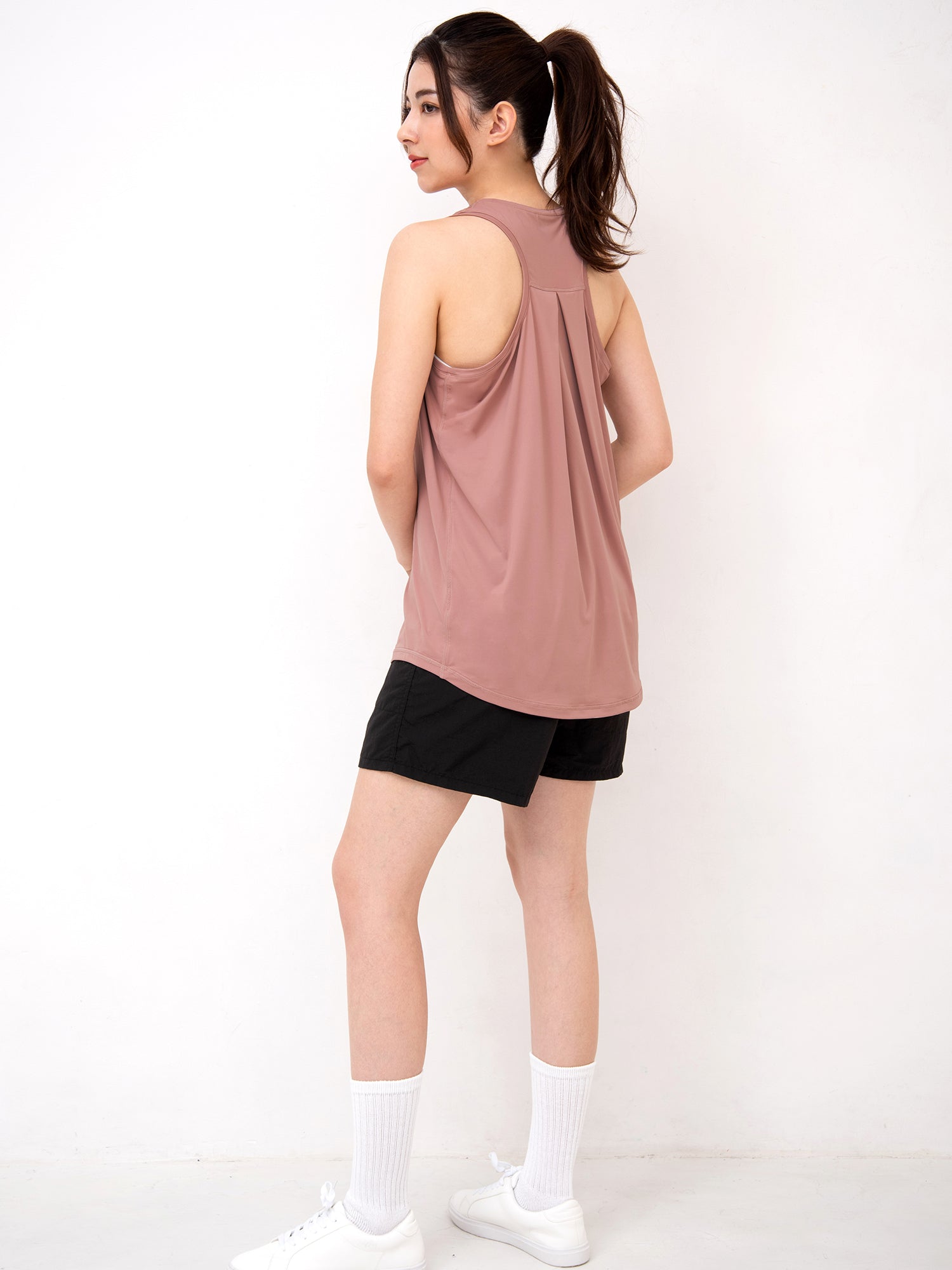 [Loopa] ルーパ Yバック フレアタンクトップ Yogawear Loopa Y-back flared tank top ヨガトップス / ヨガウェア 20_1-Puravida! プラヴィダ　ヨガ ピラティス フィットネスショップ