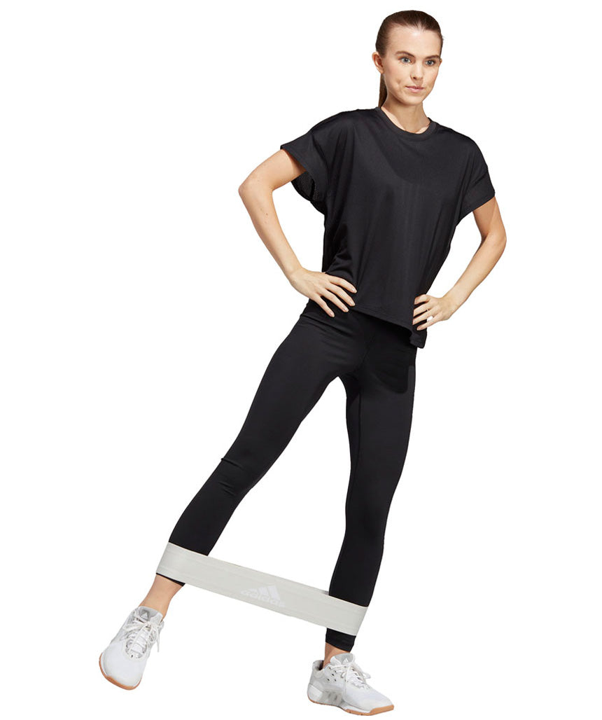 [adidas] W HIIT QUICKBURN Tシャツ アディダス レディース トレーニングウェア Tee 半袖 ワークアウト / 23FW BWD61 [SOFF]-Puravida! プラヴィダ　ヨガ ピラティス フィットネスショップ