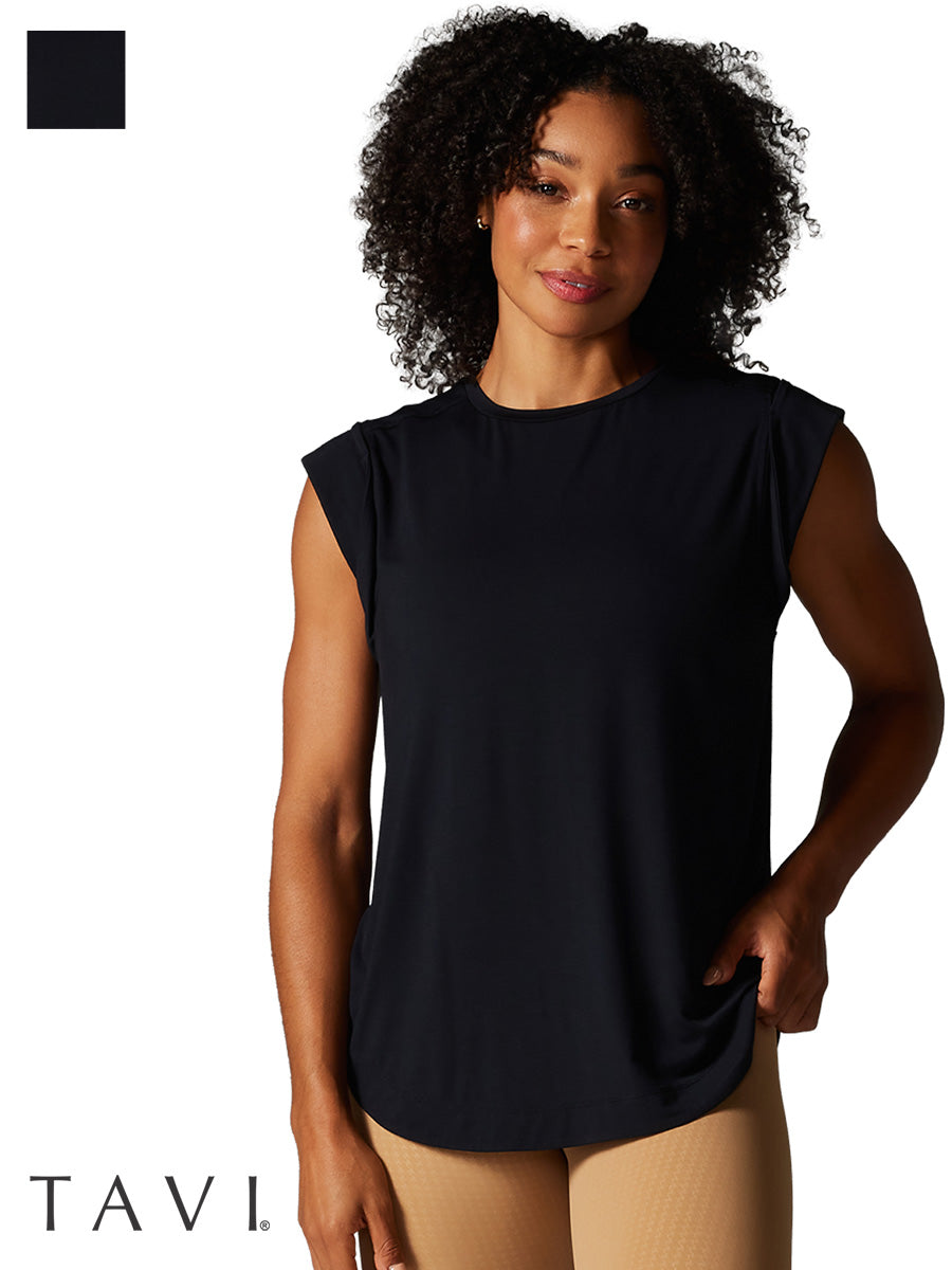 60%OFF[SALE][TAVI by TOESOX] Cap Sleeve Tee/Yoga Tops Pilates Sweat-absorbing Quick-drying Short Sleeve [DRT] SOFF