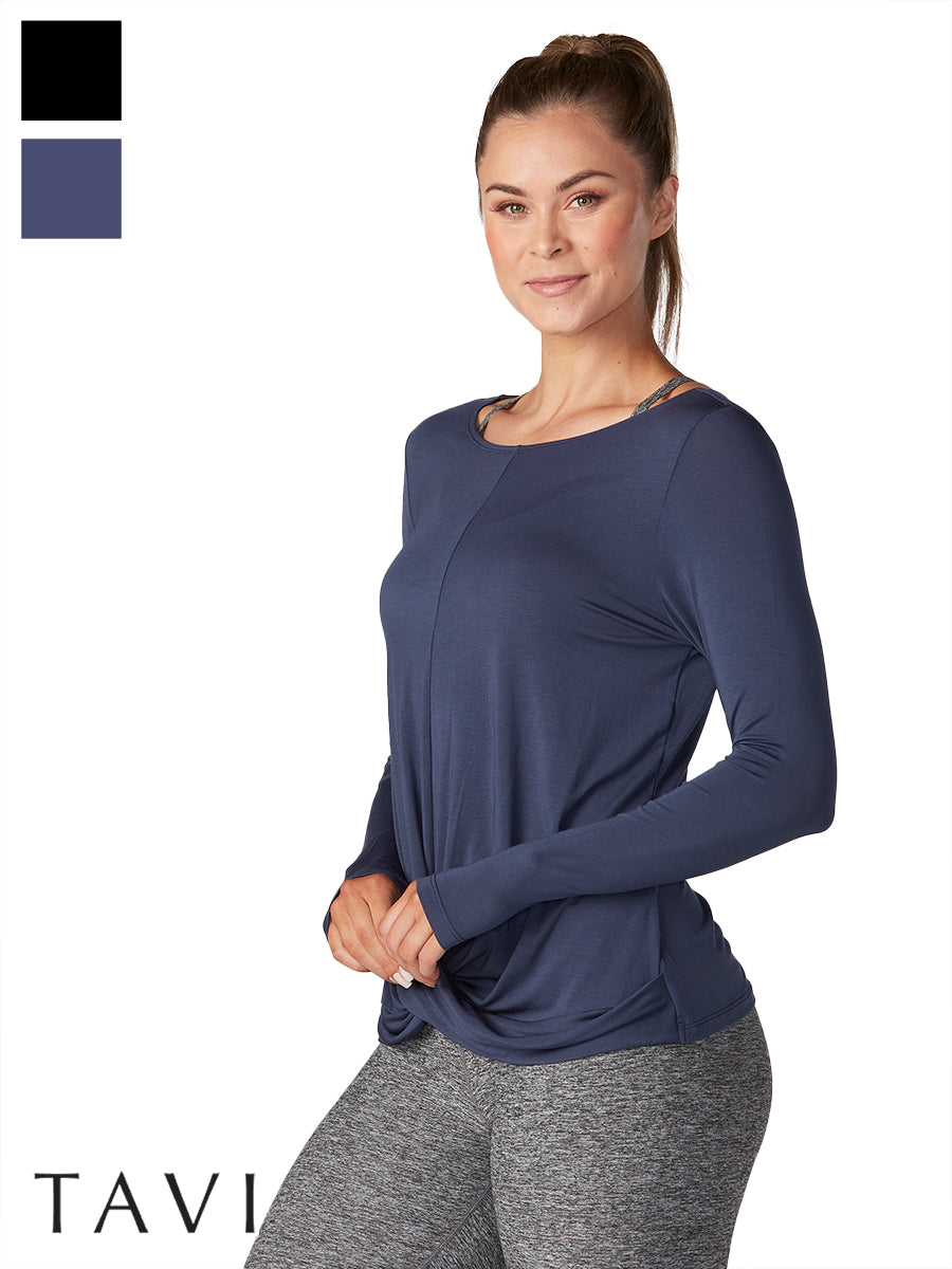 70%OFF[SALE][TAVI] シナジー ロングスリーブ ／ Synergy Long Sleeve ヨガ トップス ピラティス 長袖 防寒 TOESOX [DRT] SOFF