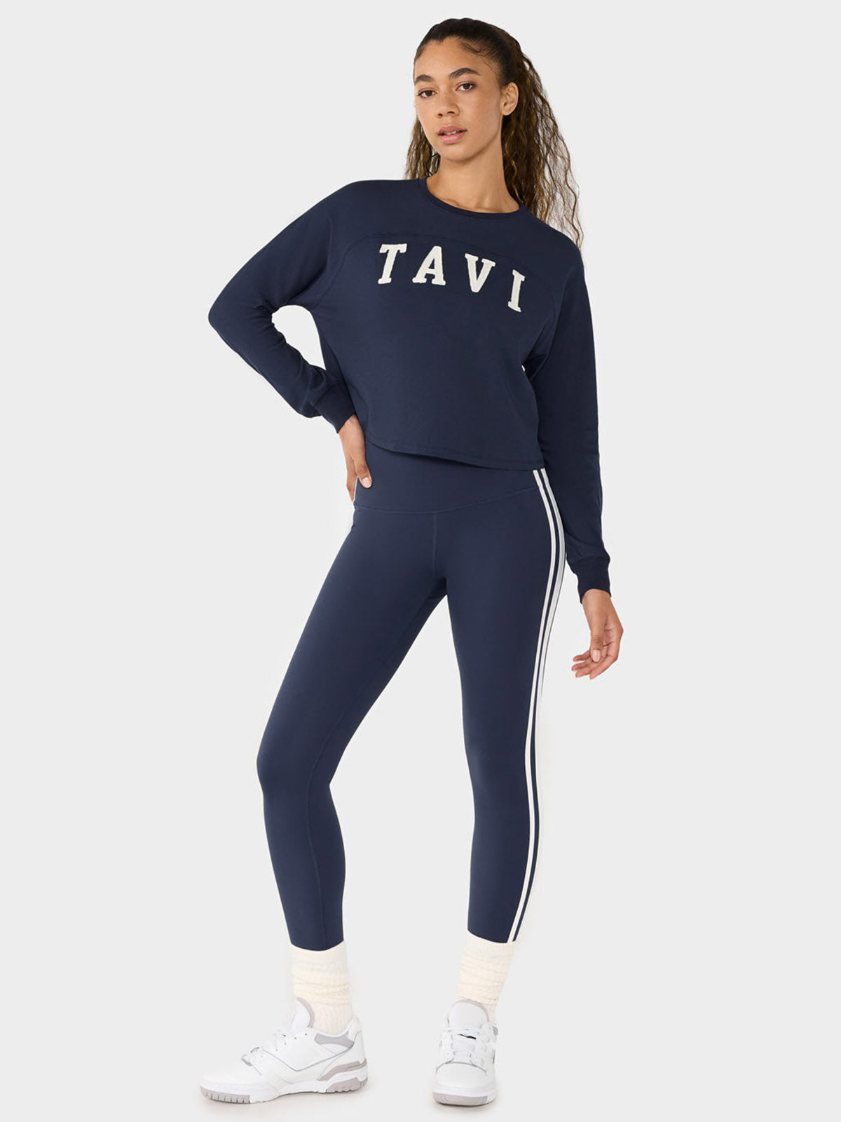 [TAVI] ロングスリーブ ラグランLong Sleeve Raglan ／タビ レディース トップス 長袖 ヨガ ピラティス TOESOX 26SS