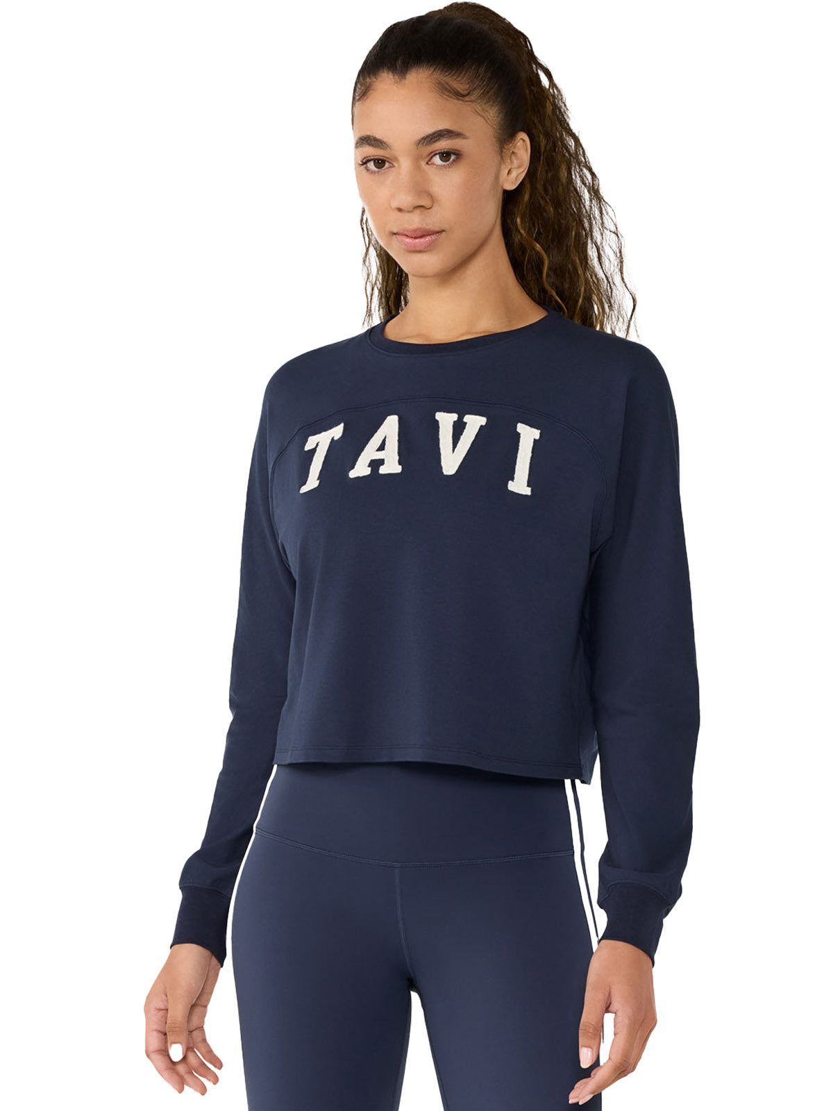 [TAVI] ロングスリーブ ラグランLong Sleeve Raglan ／タビ レディース トップス 長袖 ヨガ ピラティス TOESOX 26SS