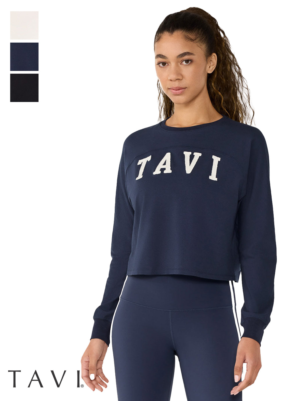[TAVI] ロングスリーブ ラグランLong Sleeve Raglan ／タビ レディース トップス 長袖 ヨガ ピラティス TOESOX 26SS