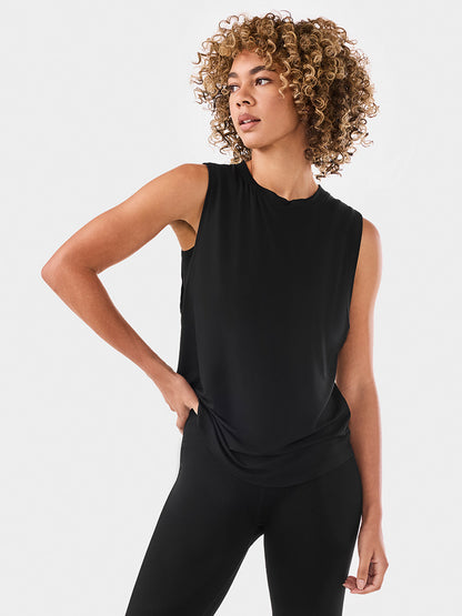 [TAVI by ToeSox] Crop T-shirt CROP TEE / Yoga tops Pilates cropped length breathable