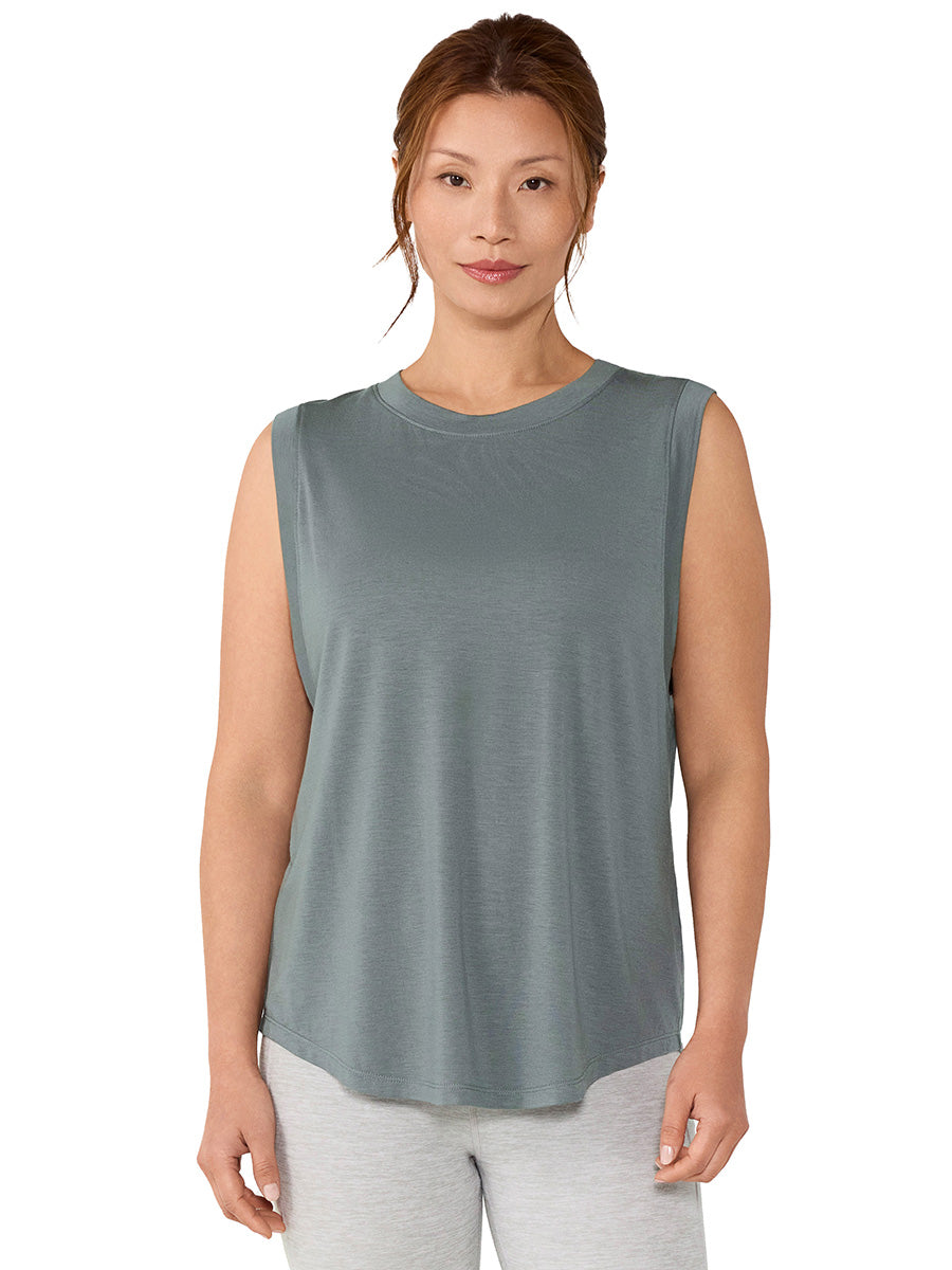 [TAVI by ToeSox] Crop T-shirt CROP TEE / Yoga tops Pilates cropped length breathable