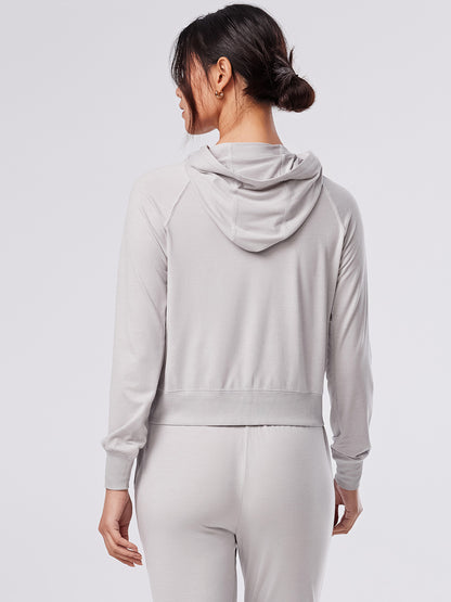 [TAVI] ソフトTec ジップフーディー SoftTec Zip Hoodie ／ タビ レディース  トップス フーディ パーカー ヨガ ピラティス TOESOX 26SS