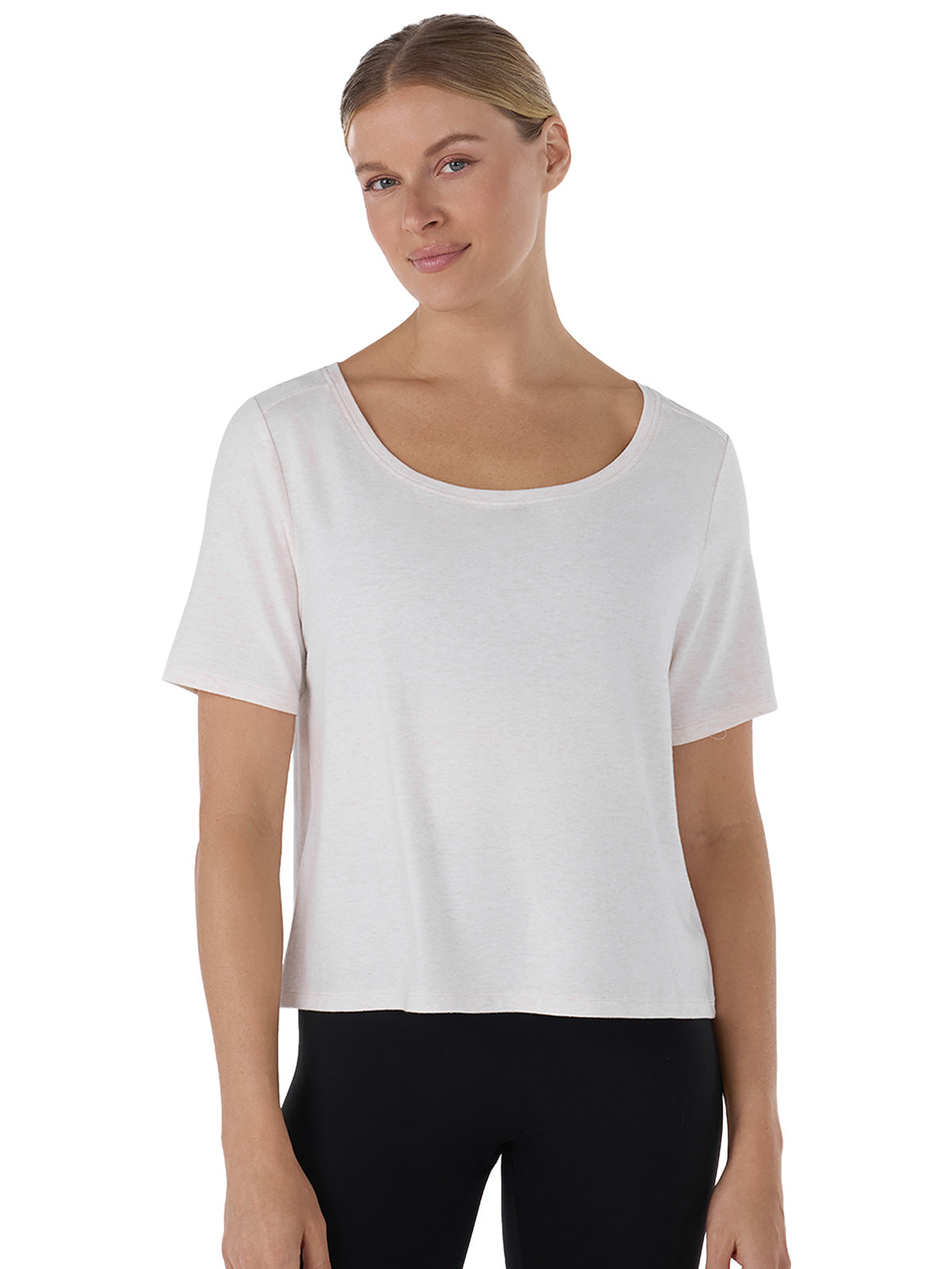 [TAVI] ワイド スクープネック Tee Wide Scoop N Tee タビ レディース  トップス 半袖 ショート丈 クルーネック 26FW_D1