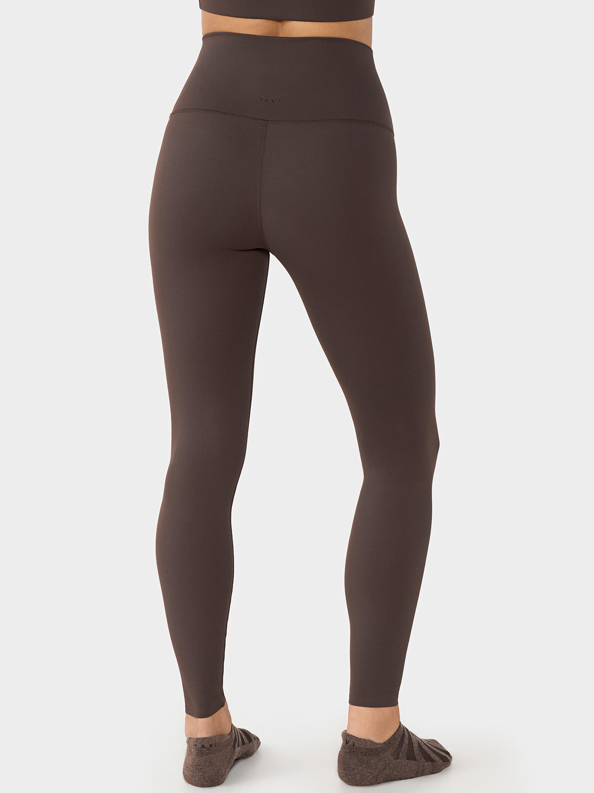 [TAVI by ToeSox] High Waisted Leggings / Yoga Bottoms Pilates Yoga Pants Beautiful Legs Beautiful Buttocks Body Coverage 24FW_D3