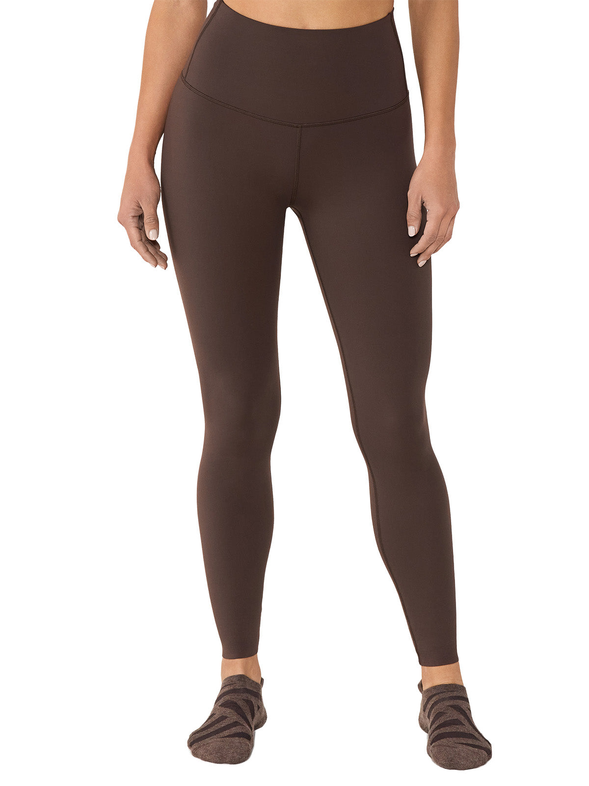 [TAVI by ToeSox] High Waisted Leggings / Yoga Bottoms Pilates Yoga Pants Beautiful Legs Beautiful Buttocks Body Coverage 24FW_D3