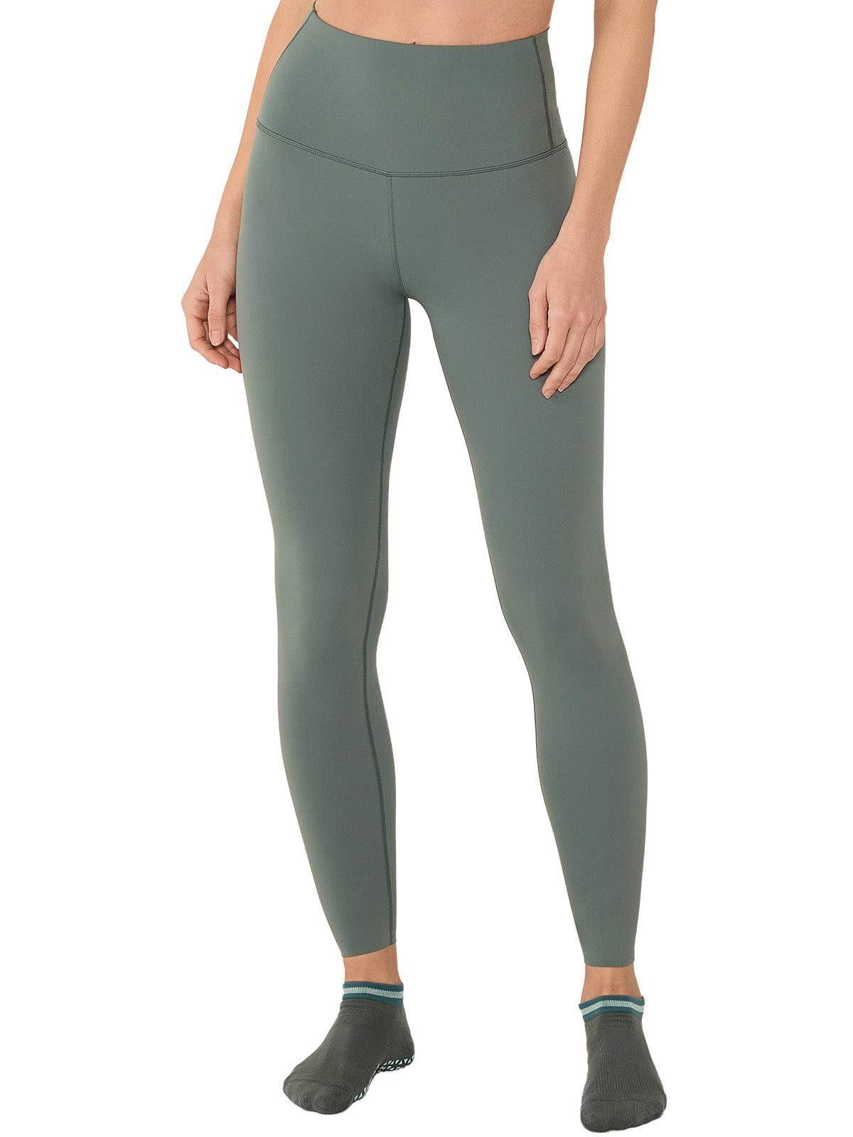 [TAVI by ToeSox] High Waisted Leggings / Yoga Bottoms Pilates Yoga Pants Beautiful Legs Beautiful Buttocks Body Coverage 24FW_D3