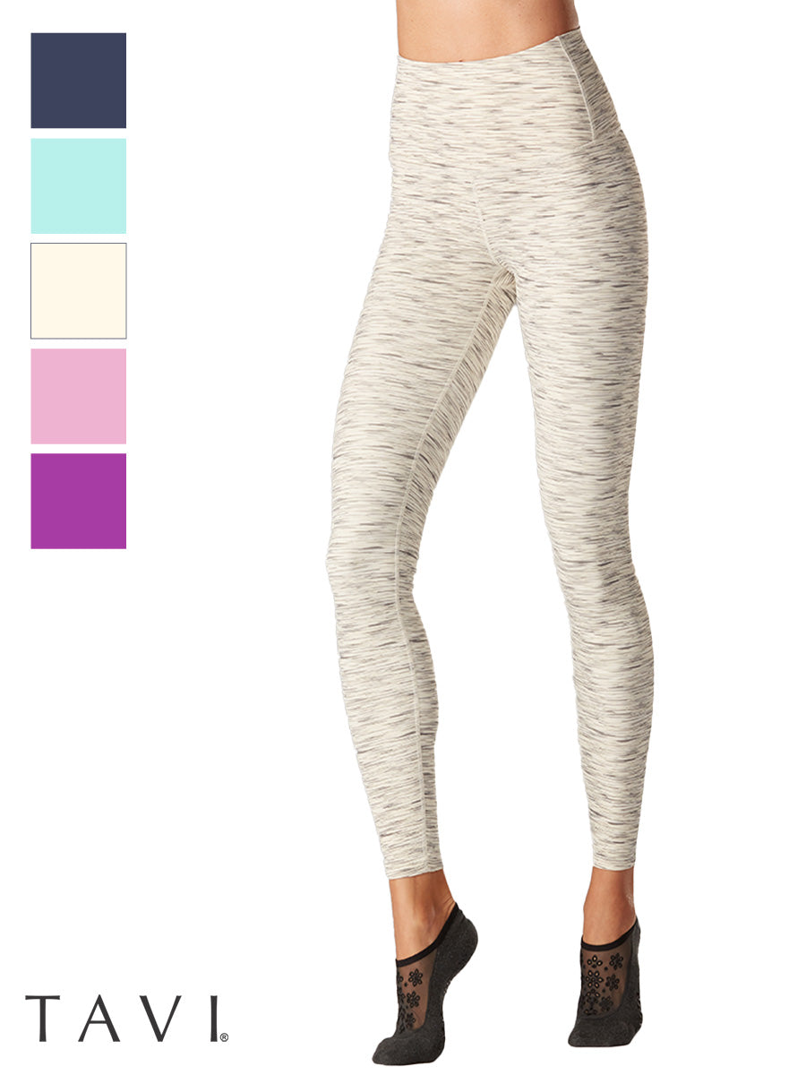 70%OFF[SALE][TAVI] ハイウエスト レギンス HIGH WAISTED LEGGINGS／ ヨガ ボトムス ピラティス ヨガパンツ 美脚 美尻 体型カバーTOESOX [DRT] SOFF