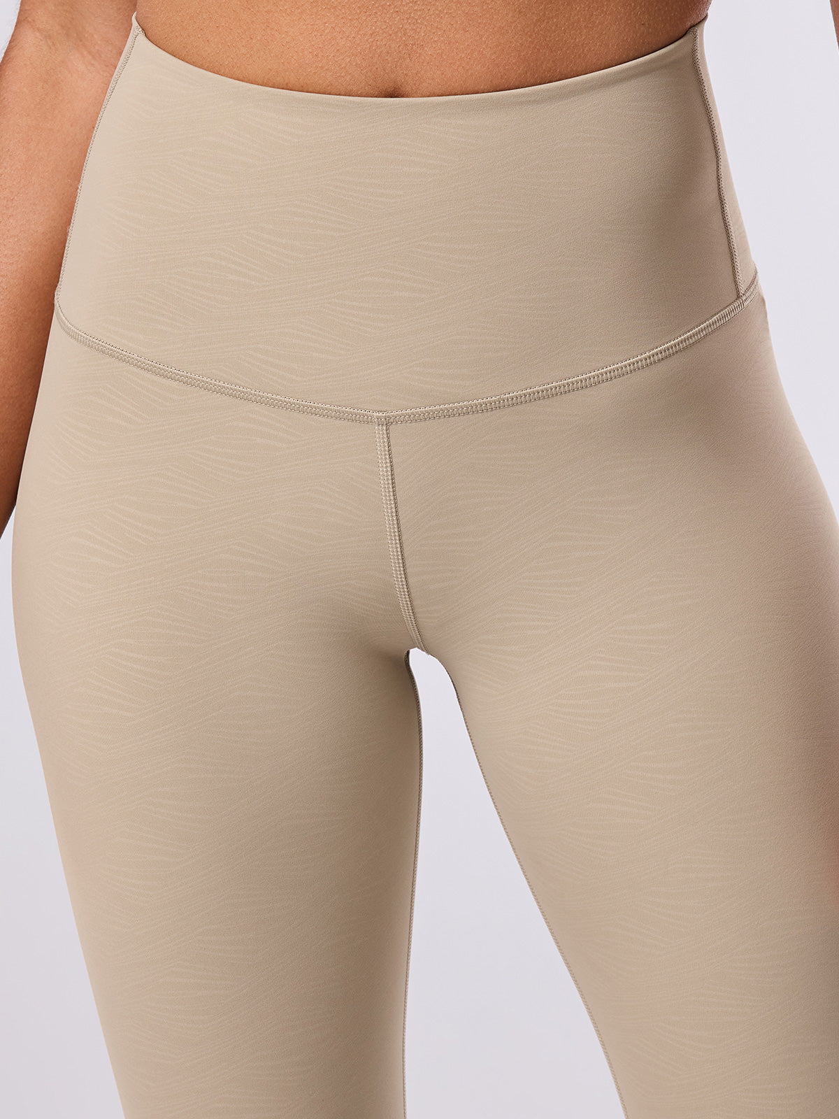 [TAVI] ハイウエスト 7分丈 レギンス HIGH WAISTED LEGGINGS／ヨガ ボトムス ピラティス ヨガパンツ 美脚 美尻 体型カバー TOESOX  26SS_D1