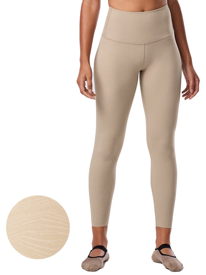 [TAVI] ハイウエスト 7分丈 レギンス HIGH WAISTED LEGGINGS／ヨガ ボトムス ピラティス ヨガパンツ 美脚 美尻 体型カバー TOESOX  26SS_D1