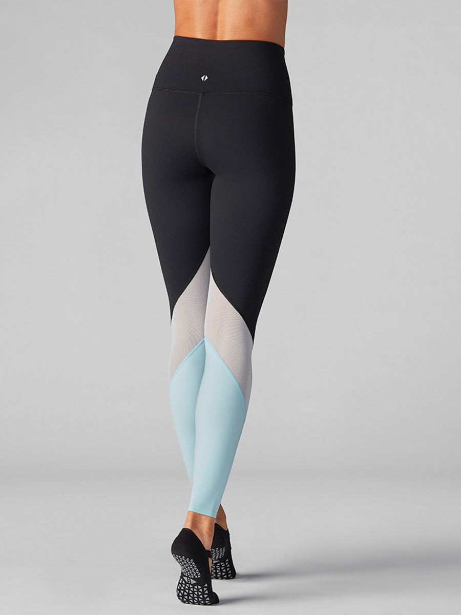 60%OFF[SALE][TAVI] ハイウエスト カラーブロック レギンス High Waisted Color block Tight ／ヨガ ボトムス ピラティス ヨガパンツ 吸汗 速乾[DRT][SS2412]