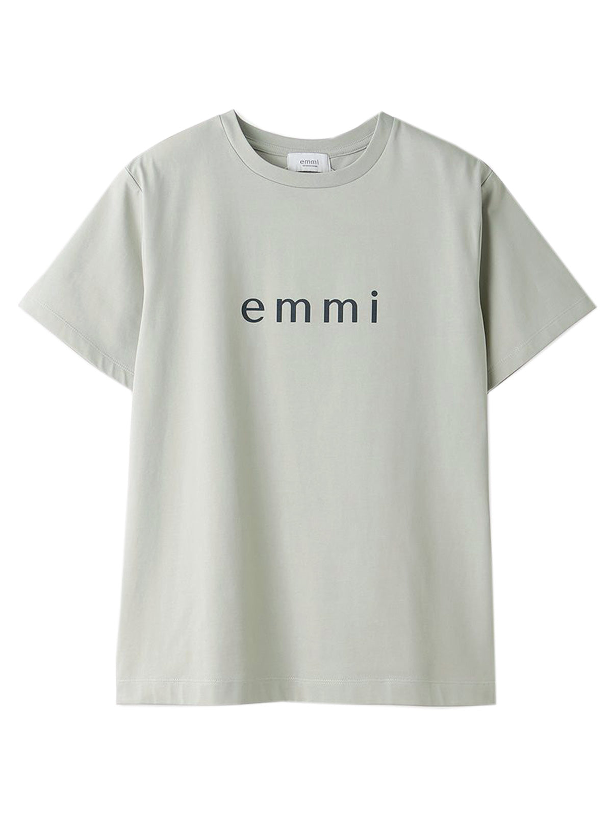 [emmi] emmi ロゴ バックシャン Tシャツ エミ レディース スポーツウェア ヨガウェア 半袖 サスティナブル / 24SS 13WCT242057-Puravida! プラヴィダ　ヨガ ピラティス フィットネスショップ