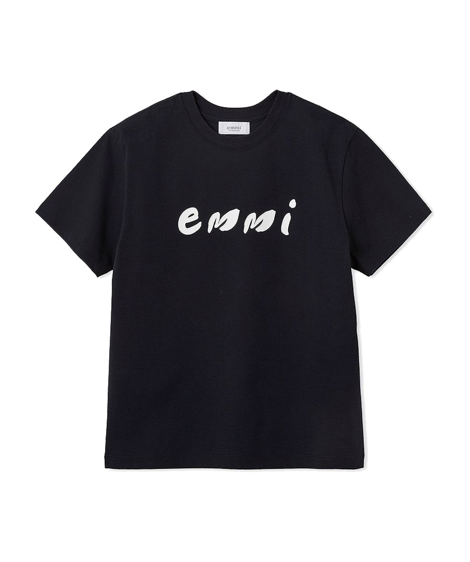 [emmi WELLNESS &amp;TRAINING] ペイントemmiロゴシャツ エミ レディース スポーツウェア Tシャツ 半袖 接触冷感 / 25SS 13WCT252050