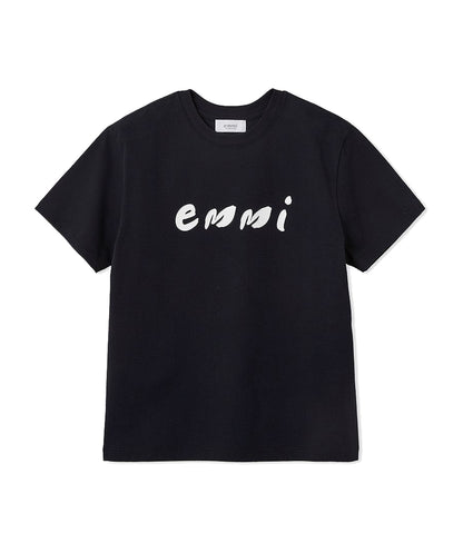[emmi WELLNESS &amp;TRAINING] ペイントemmiロゴシャツ エミ レディース スポーツウェア Tシャツ 半袖 接触冷感 / 25SS 13WCT252050