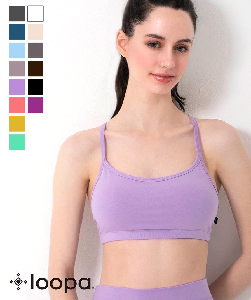 [Loopa] ルーパ ナチュラルフィット ブラトップ Natural Fit Bra Top / スポーツブラ インナー ヨガウェア [A] 20_2-Puravida! プラヴィダ　ヨガ ピラティス フィットネスショップ