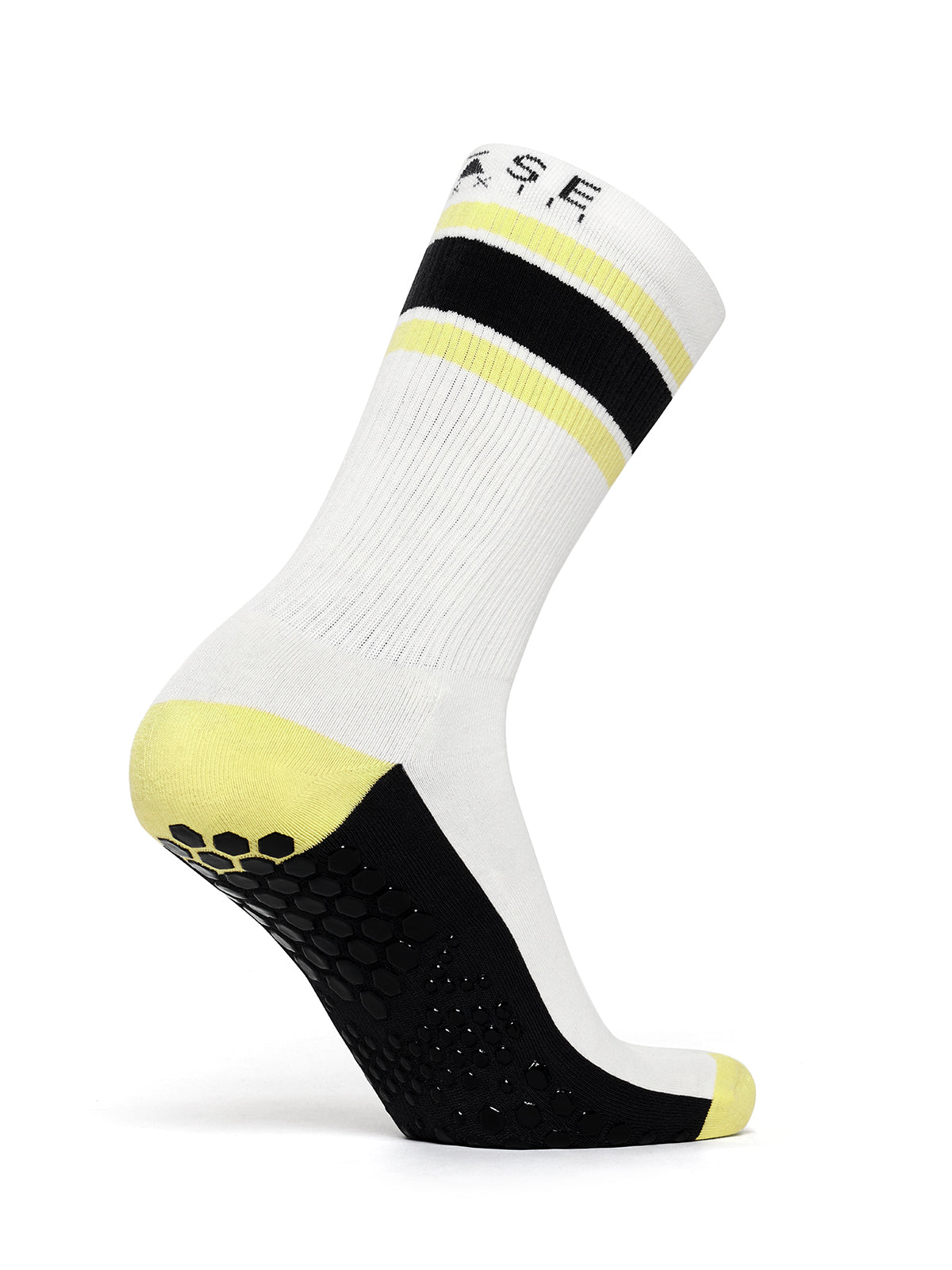 [BASE33]  メンズ グリップ ソックス CREW クルー ／ トレーニング ジム フィットネス 滑り止め付 靴下 TOESOX 26FW_D1