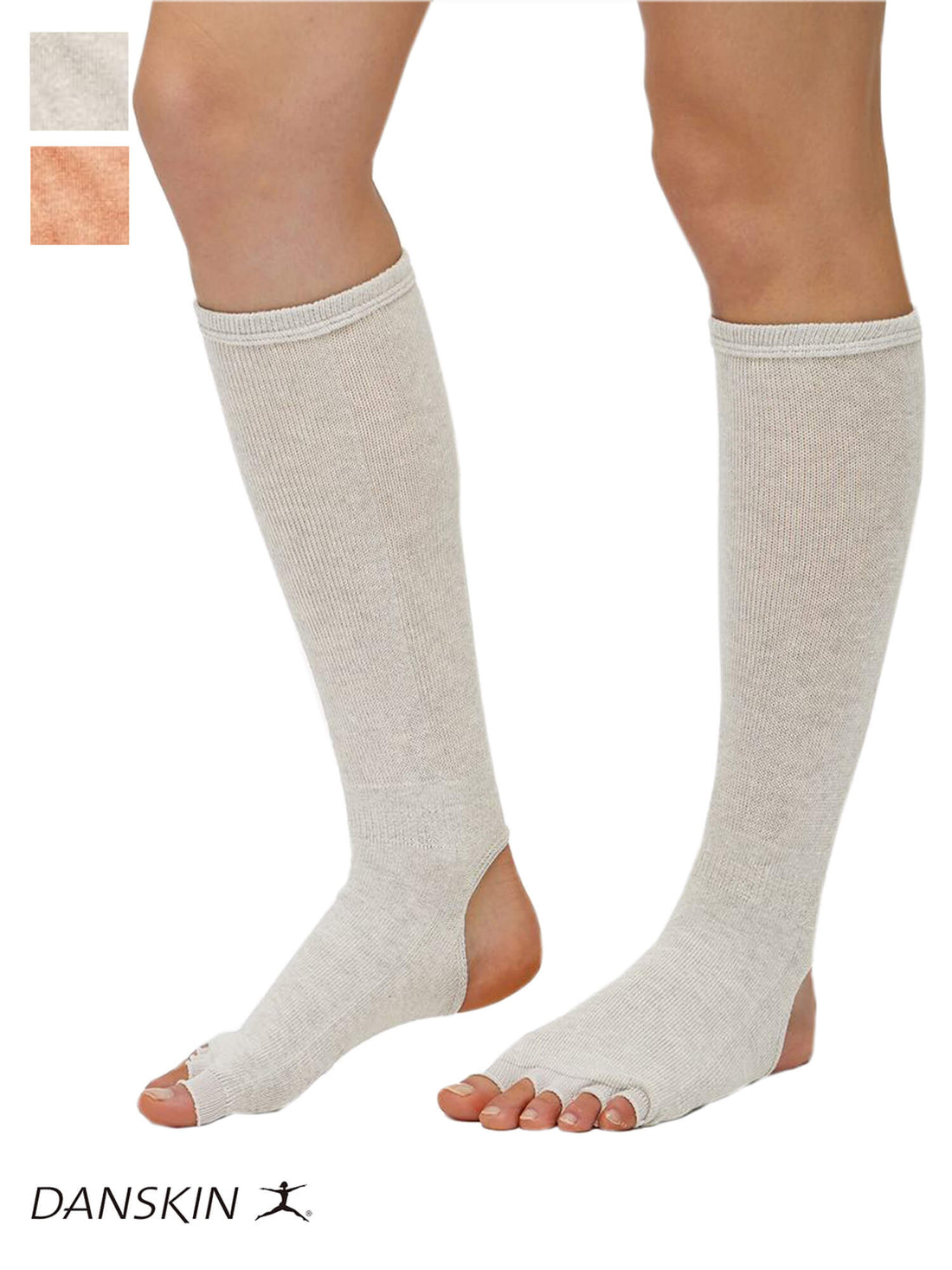 [DANSKIN] 5-toe ankle cover socks [23cm] Danskin women&