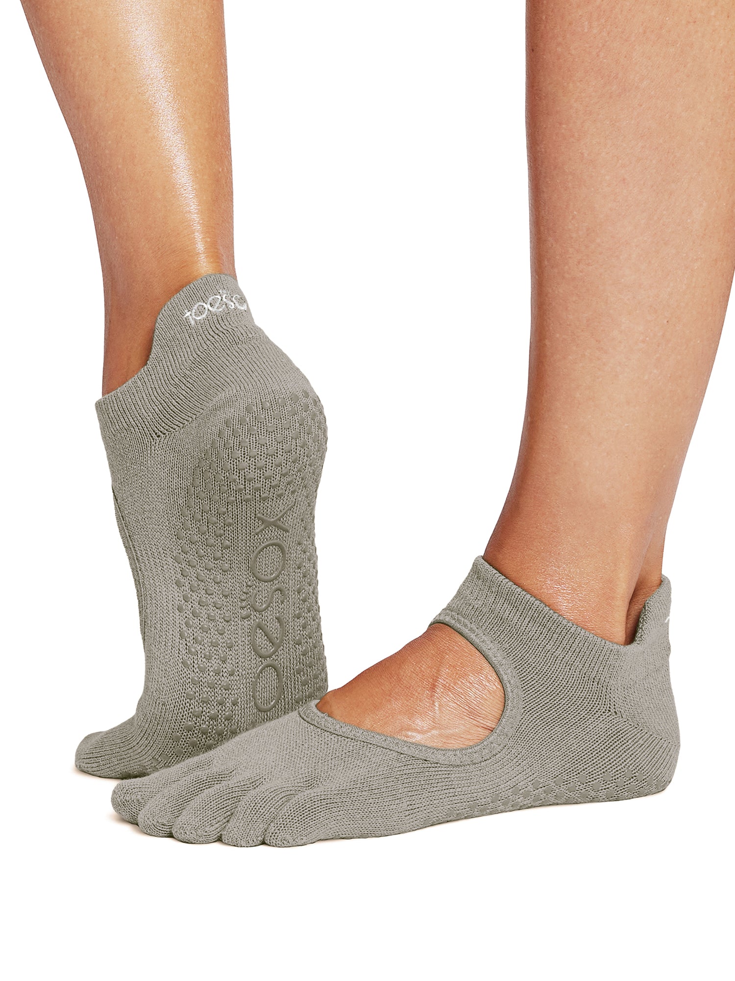 [ToeSox] Bellarina Full-Toe Grip Socks / Yoga Pilates Anti-Slip Socks 25SS_D2