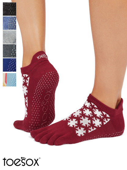 [ToeSox] Low Rise (Full-Toe) Grip Socks / Yoga Pilates Anti-Slip Socks 25SS_D2