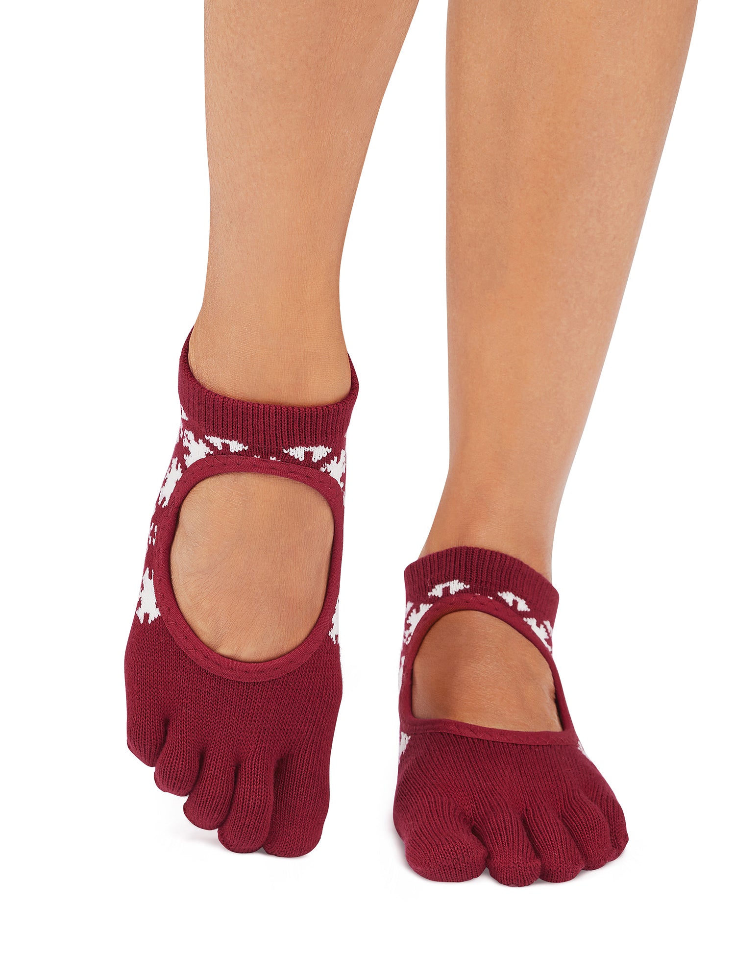 [ToeSox] Bellarina Full-Toe Grip Socks / Yoga Pilates Anti-Slip Socks 25SS_D2