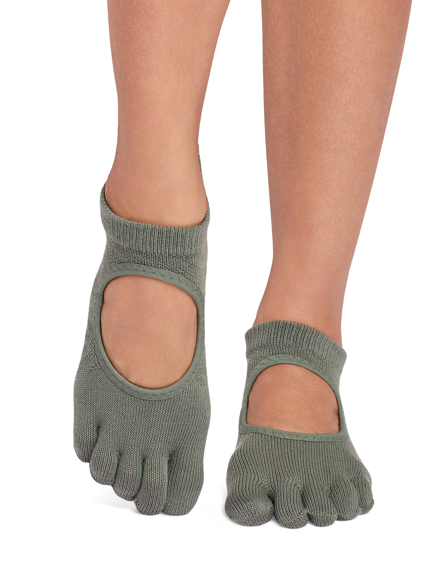 [ToeSox] Bellarina ベラリナ（Full-Toe／つま先あり） グリップ ソックス ／ ヨガ ピラティス 滑り止め付 靴下 26SS_D2