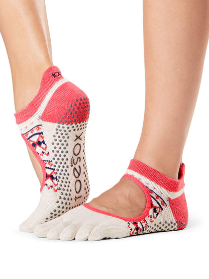 [ToeSox] Bellarina ベラリナ（Full-Toe／つま先あり） グリップ ソックス ／ ヨガ ピラティス 滑り止め付 靴下 26FW_D2