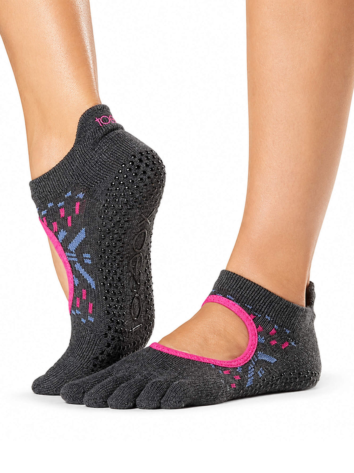 [ToeSox] Bellarina ベラリナ（Full-Toe／つま先あり） グリップ ソックス ／ ヨガ ピラティス 滑り止め付 靴下 26FW_D2