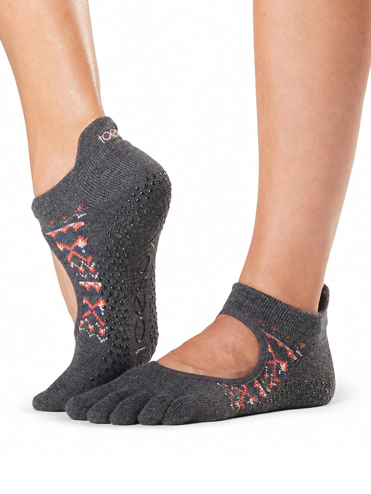 [ToeSox] Bellarina ベラリナ（Full-Toe／つま先あり） グリップ ソックス ／ ヨガ ピラティス 滑り止め付 靴下 26FW_D2