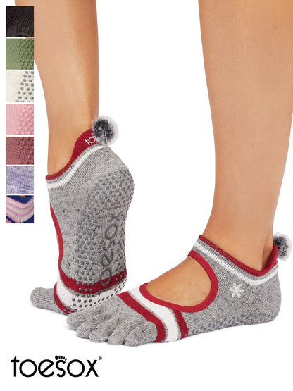 [ToeSox] Bellarina Full-Toe Grip Socks / Yoga Pilates Anti-Slip Socks 25SS_D2