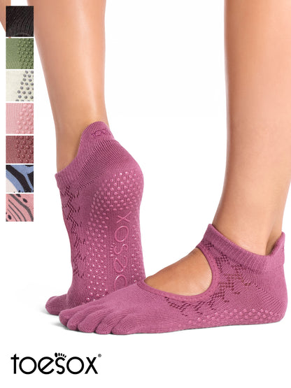 [ToeSox] Bellarina ベラリナ（Full-Toe／つま先あり） グリップ ソックス ／ ヨガ ピラティス 滑り止め付 靴下 26FW_D2