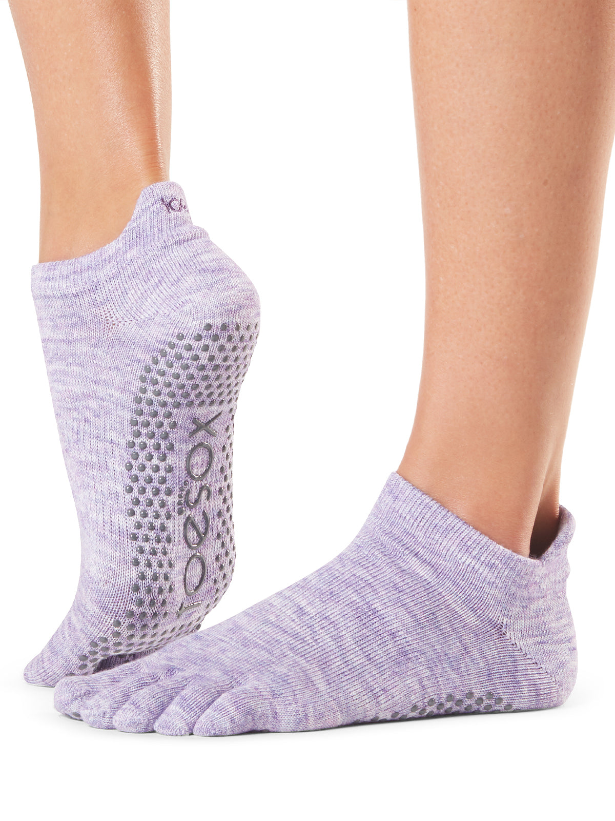 [ToeSox] Low Rise (Full-Toe) Grip Socks / Yoga Pilates Anti-Slip Socks 25SS_D2