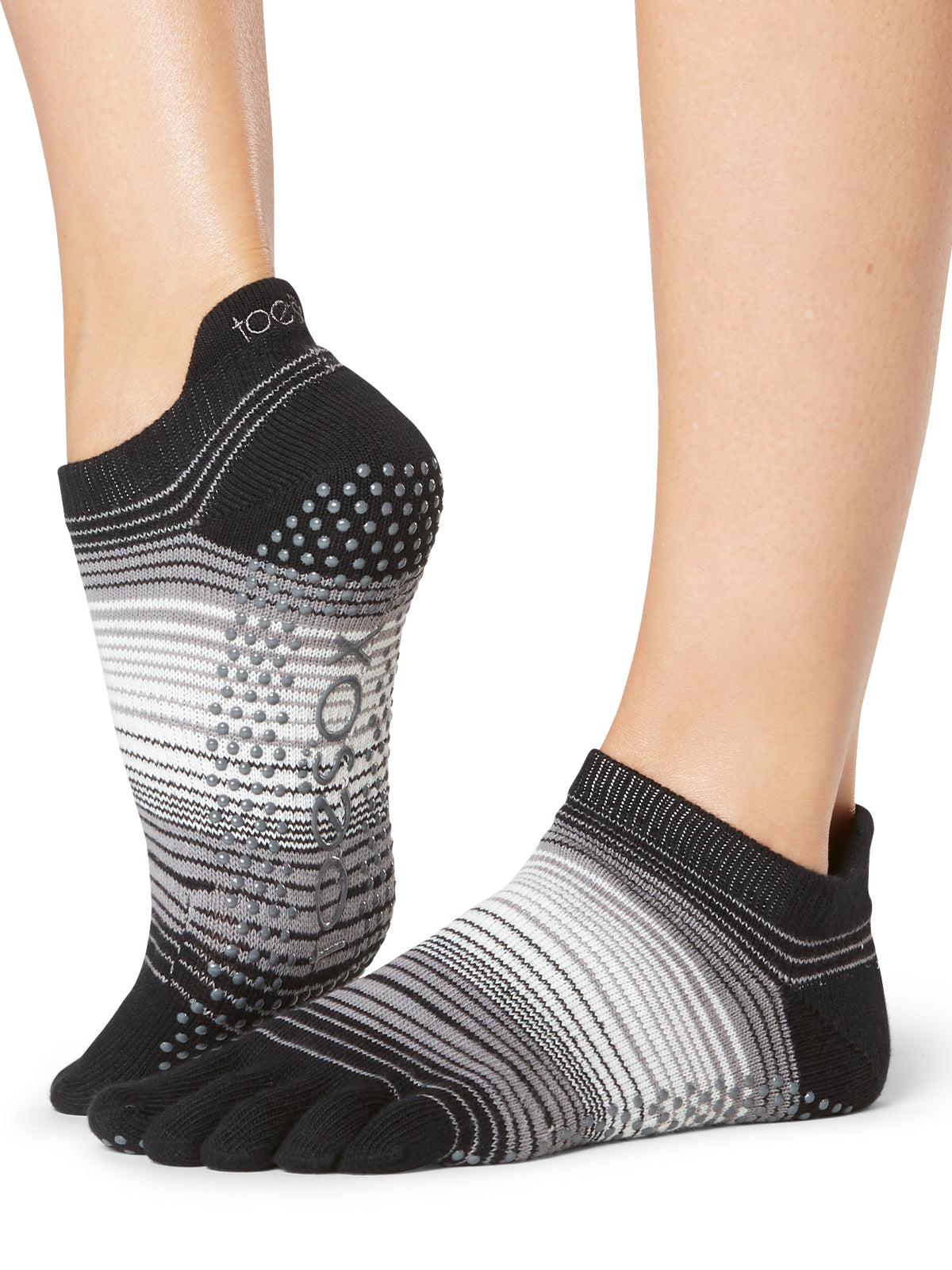 [ToeSox] Low Rise (Full-Toe) Grip Socks / Yoga Pilates Anti-Slip Socks 25SS_D2
