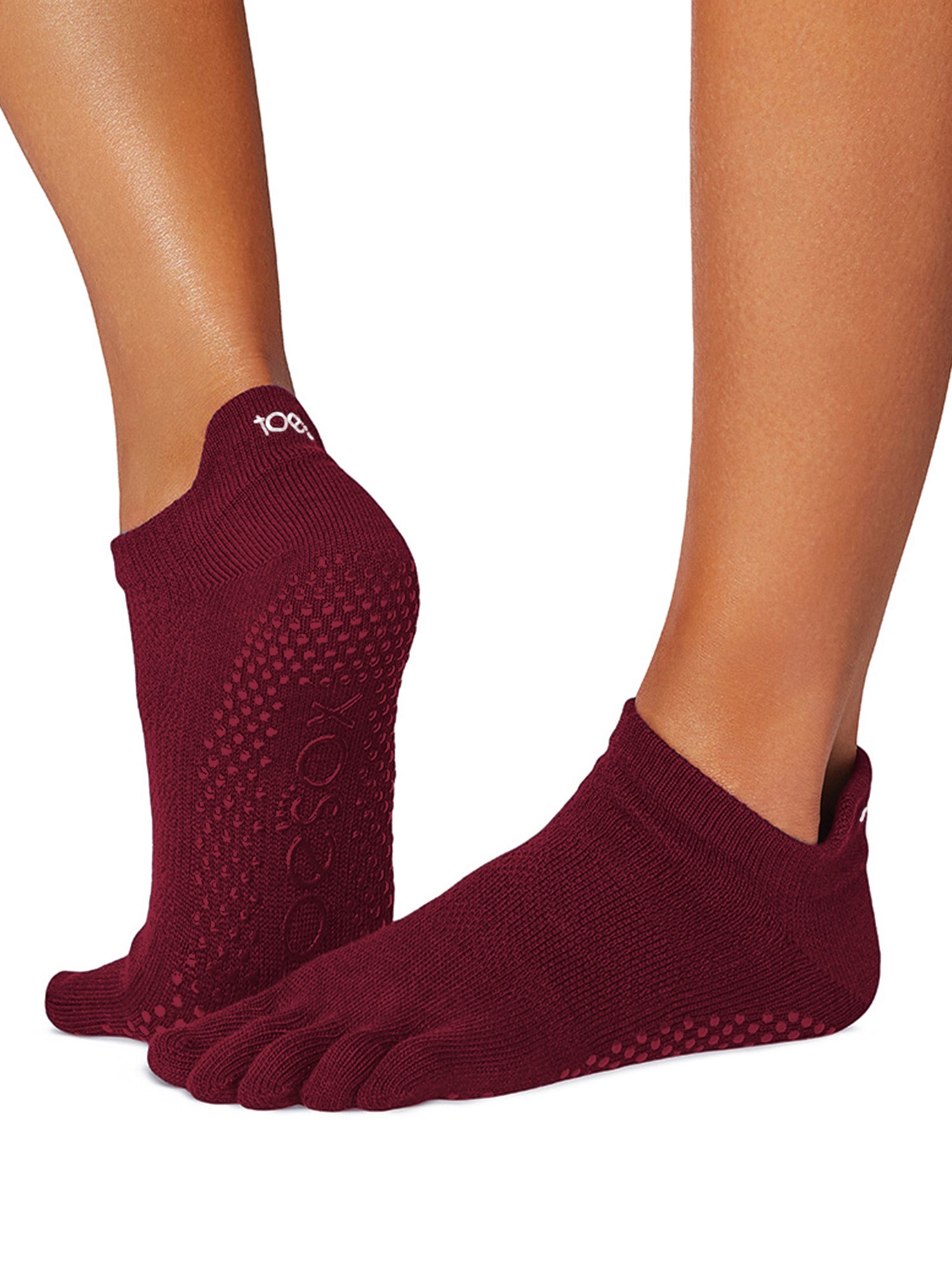 [ToeSox] Low Rise (Full-Toe) Grip Socks / Yoga Pilates Anti-Slip Socks 25SS_D2