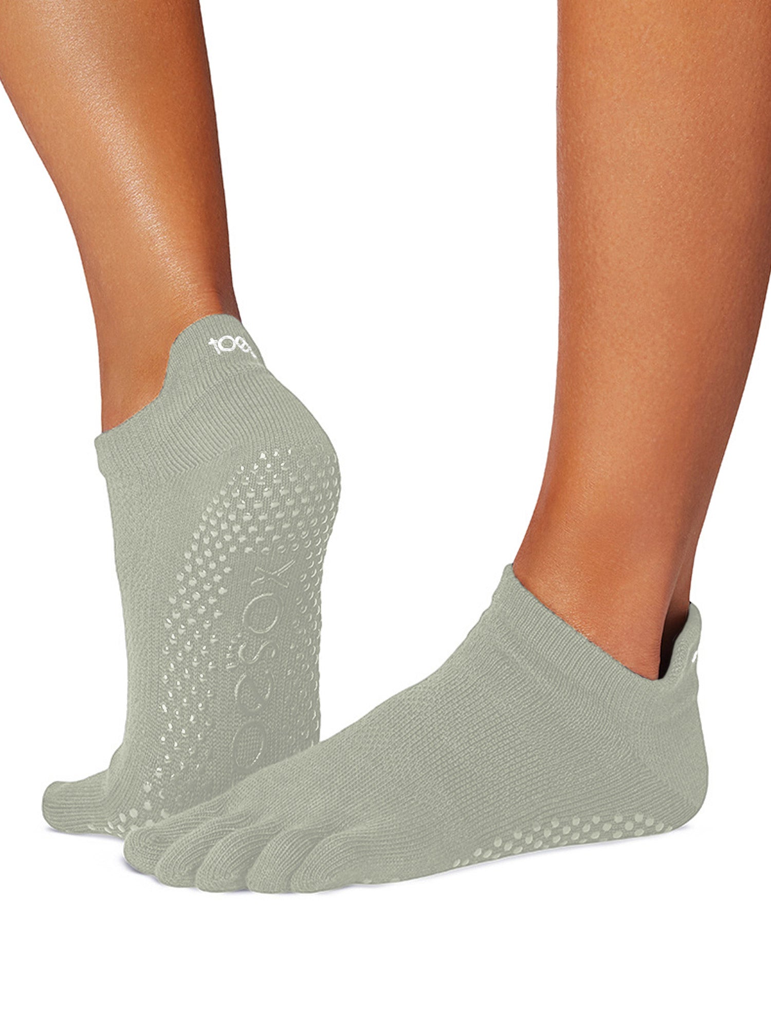 [ToeSox] Low Rise (Full-Toe) Grip Socks / Yoga Pilates Anti-Slip Socks 25SS_D2