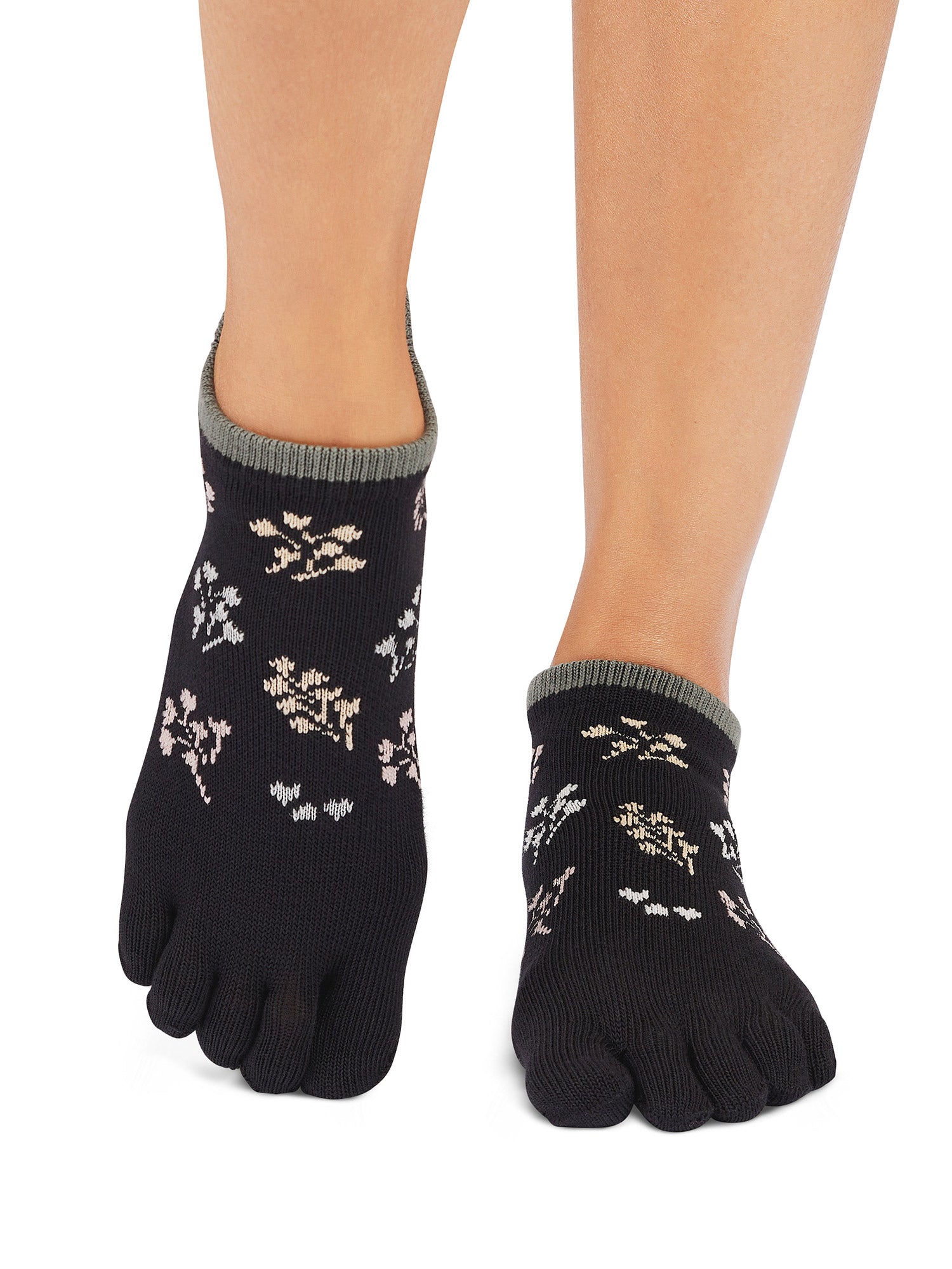 [ToeSox] Low Rise (Full-Toe) Grip Socks / Yoga Pilates Anti-Slip Socks 25SS_D2