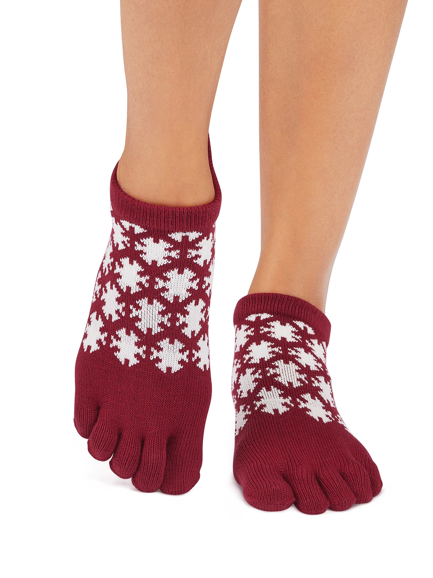 [ToeSox] Low Rise (Full-Toe) Grip Socks / Yoga Pilates Anti-Slip Socks 25SS_D2