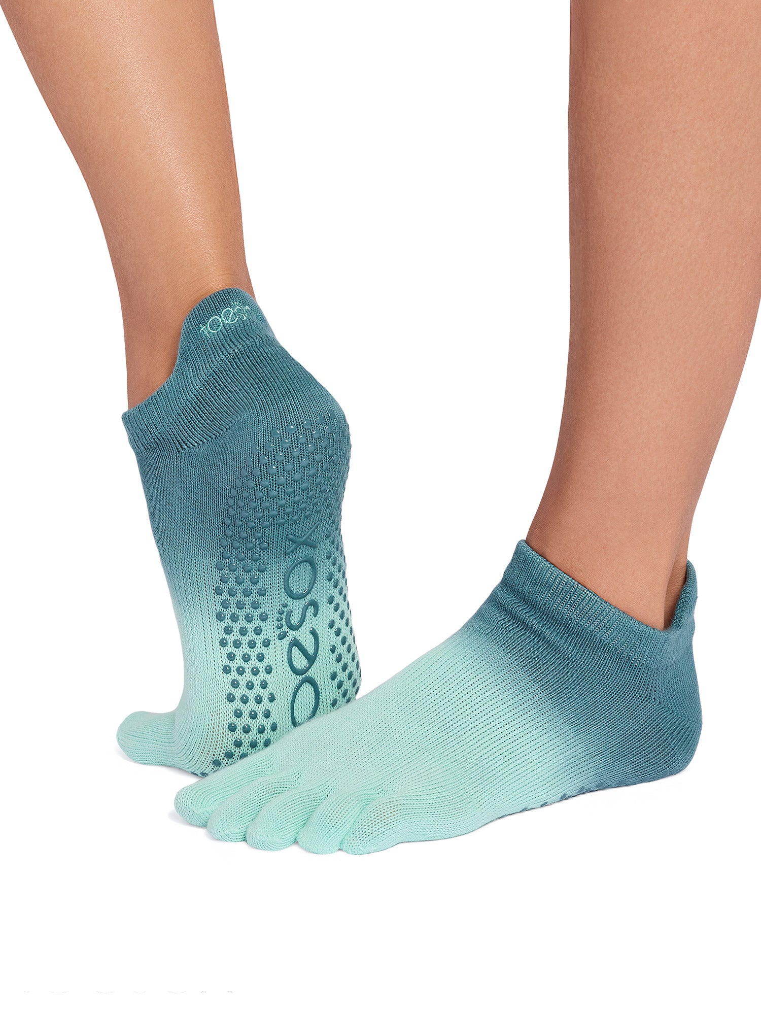 [ToeSox] Low Rise (Full-Toe) Grip Socks / Yoga Pilates Anti-Slip Socks 25SS_D2